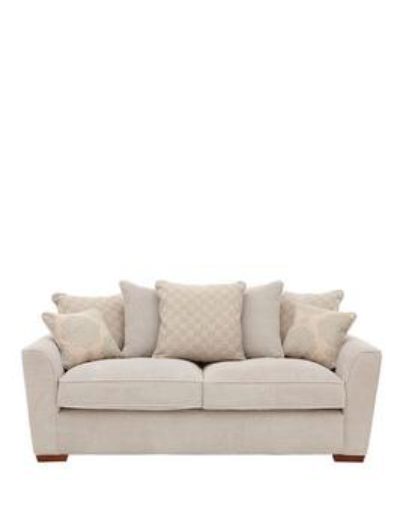 Patterson 3-Seater Fabric Sofa